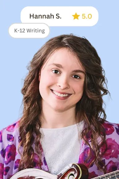 Online K-12 writing tutor